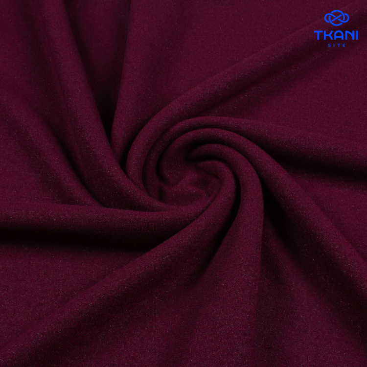 5090. Трикотажное полотно с люрексом. Зинфандель.