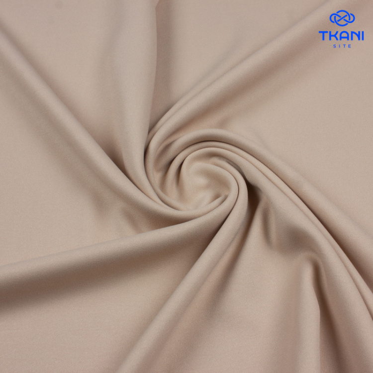 5096. Плательная. Креп. Бискотти.