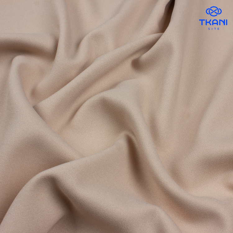 5096. Плательная. Креп. Бискотти. - фото 1