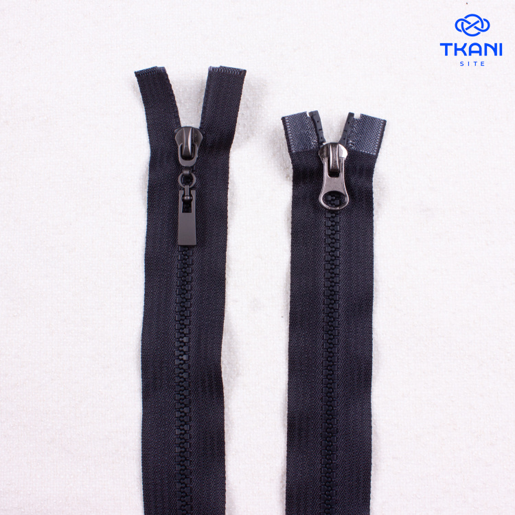 3607. Молния двухзамковая разъемная. 70см. Цена за 1шт - фото 1