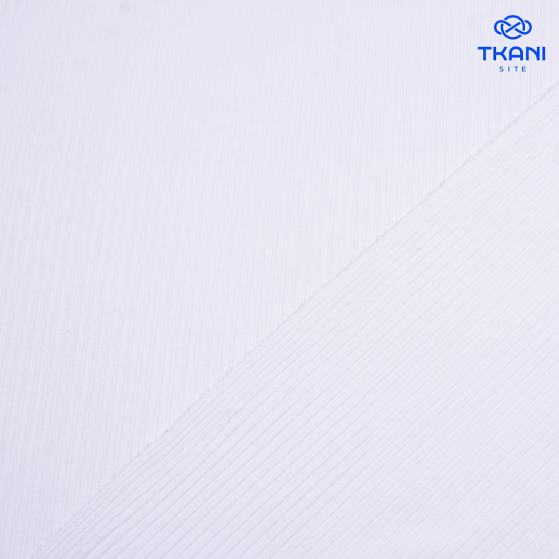 5111. Трикотажное полотно. Лапша. Белый. от Tkani.site