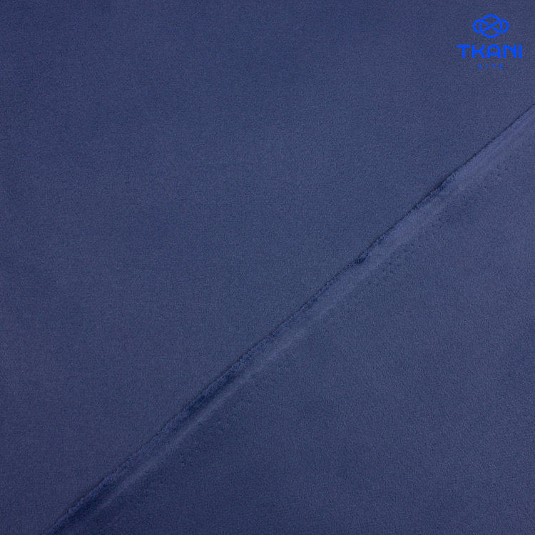 3621. Пальтовая поливискоза. Индиго - фото 2