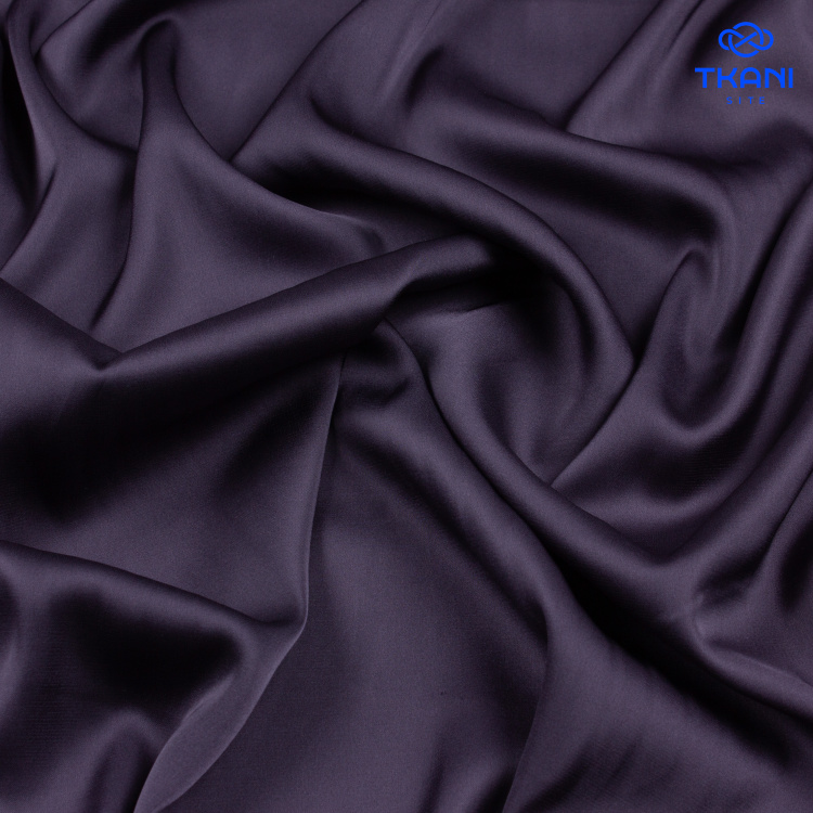 3623. Искусственный шелк. Армани. Графит - фото 1