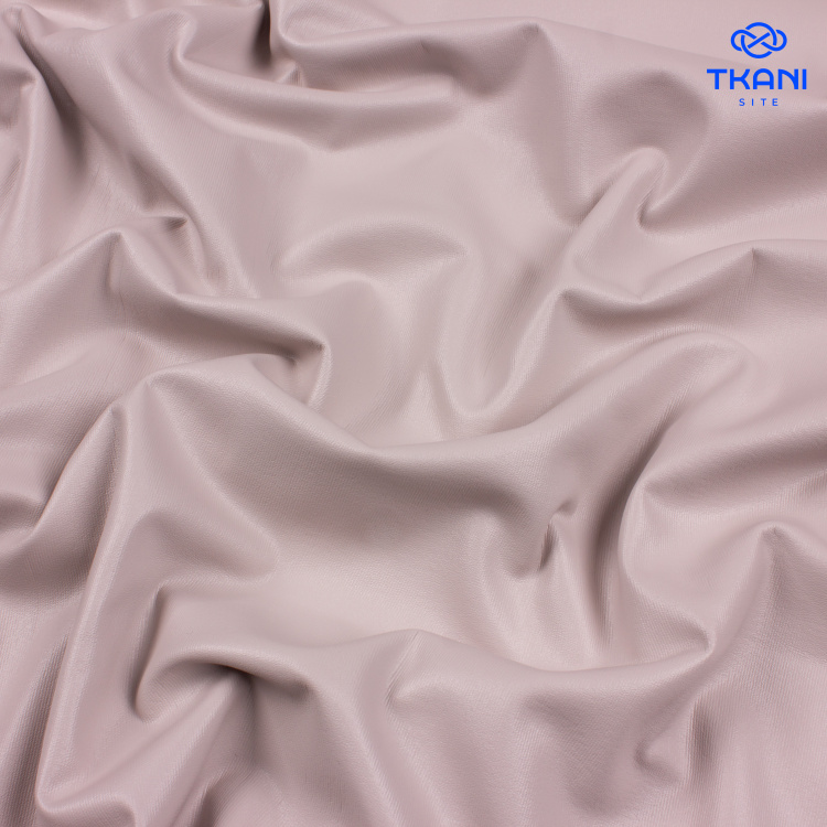 3625. Экокожа на велюре. Белый песок - фото 1