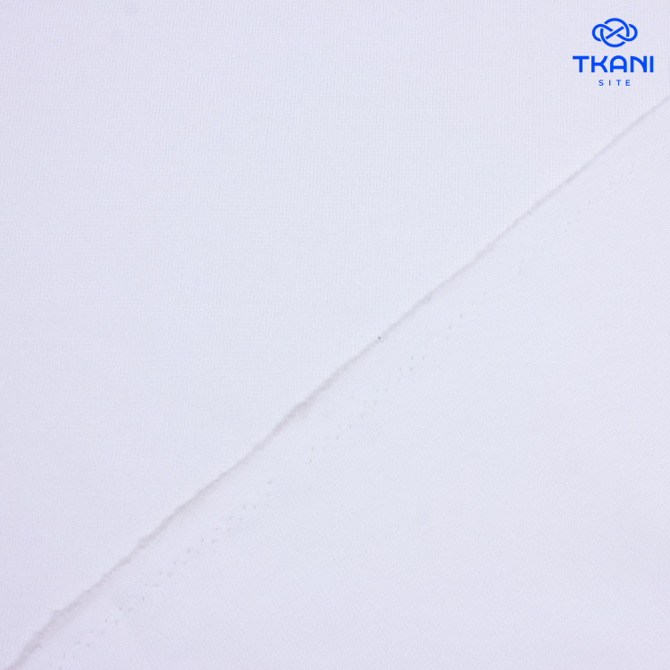 3629. Трикотажное полотно. Молочный - фото 1