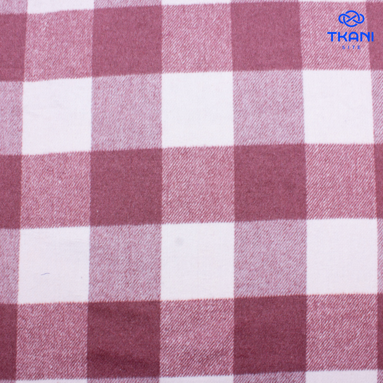 3700. Костюмная. Фланель. В клетку. от Tkani.site