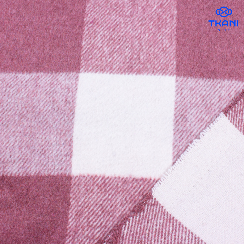 3700. Костюмная. Фланель. В клетку. от Tkani.site