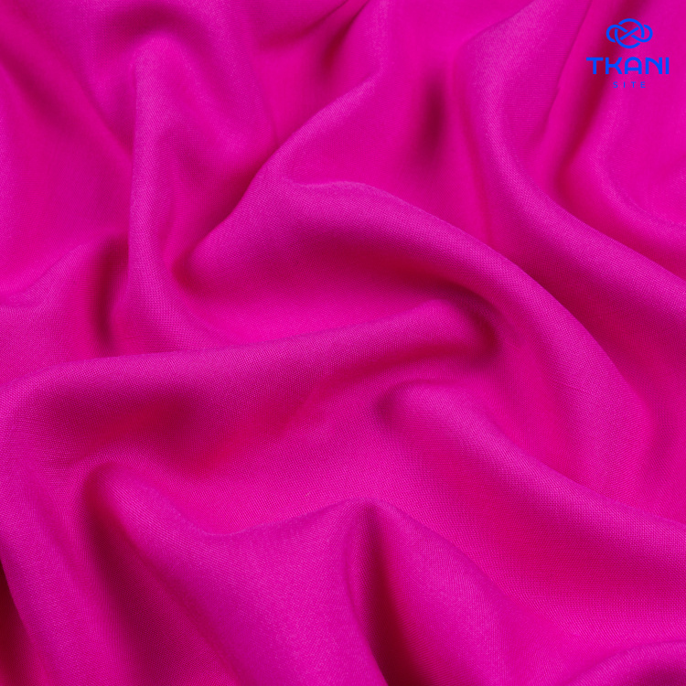 3701. Штапель. Вискоза. Маджента - фото 1