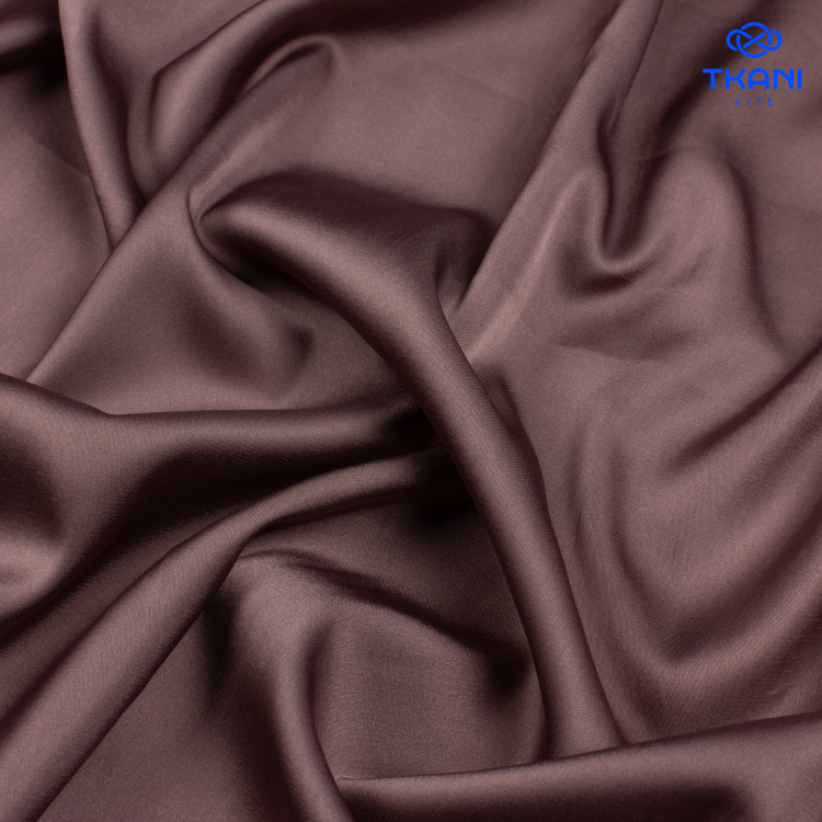 3709. Искусственный шелк. Армани. Мокко мусс - фото 1