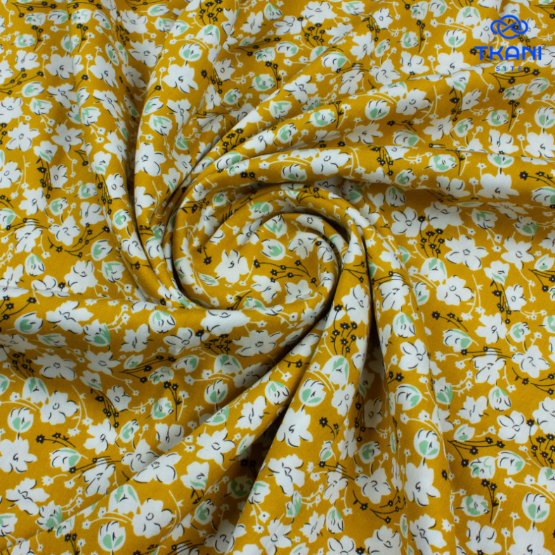 3711. Штапель. Вискоза. Принт от Tkani.site