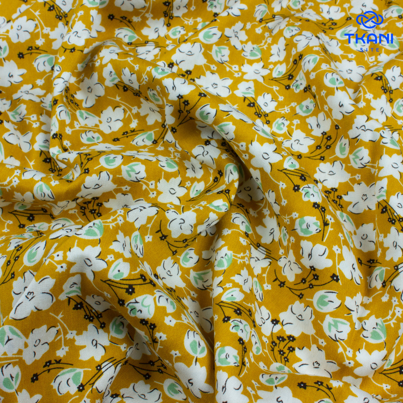 3711. Штапель. Вискоза. Принт от Tkani.site