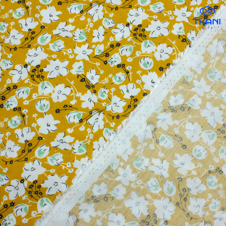 3711. Штапель. Вискоза. Принт от Tkani.site