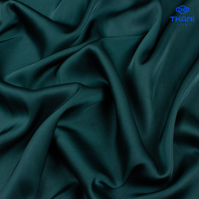 3712. Искусственный шелк. Армани. Бискайский залив от Tkani.site