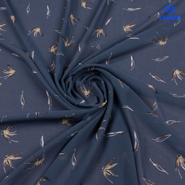 3713. Шифон. Принт. от Tkani.site