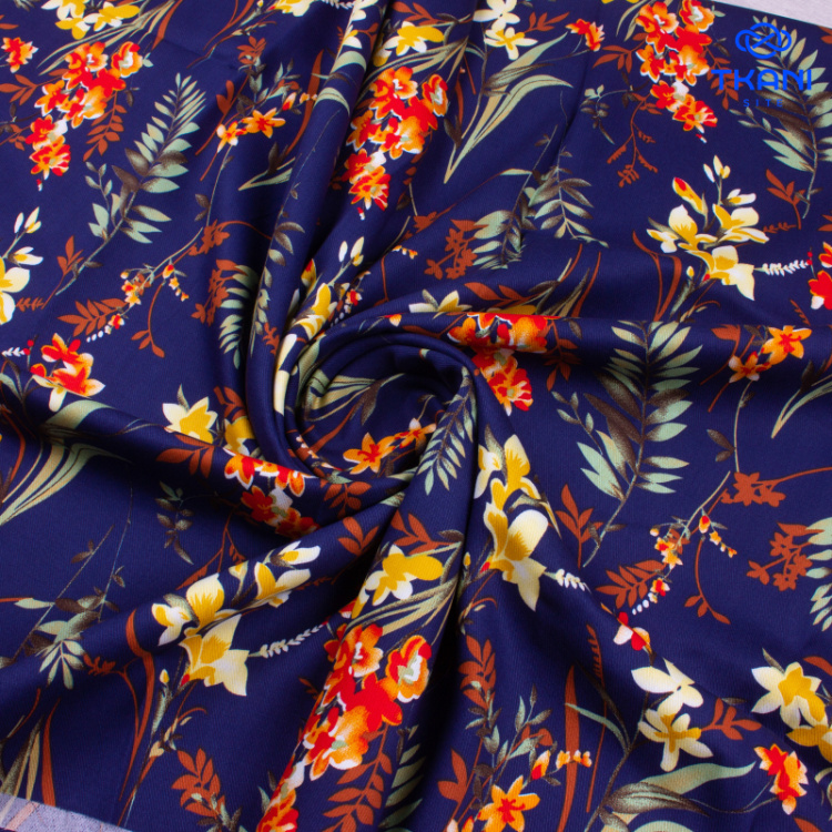 3723. Конкурс!!! Вискоза твил. Принт