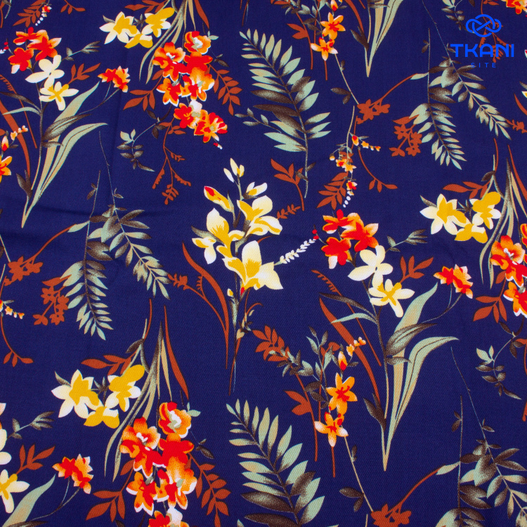 3723. Конкурс!!! Вискоза твил. Принт - фото 1