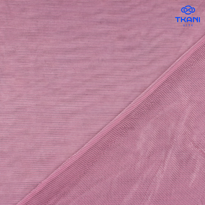 3725. Мерцающая сетка. Pink marshmallow от Tkani.site