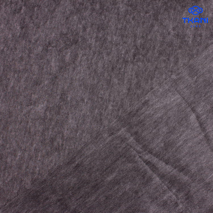 3731. Флизелин клеевой. Серый - фото 2