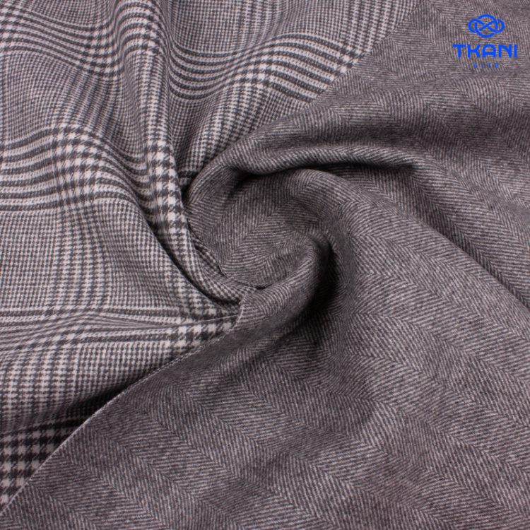 3736. Костюмная/Пальтовая. Двухсторонняя. Шерсть