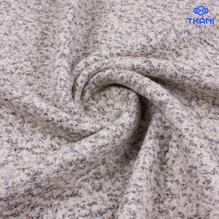 3737. Пальтовая шерсть. Букле