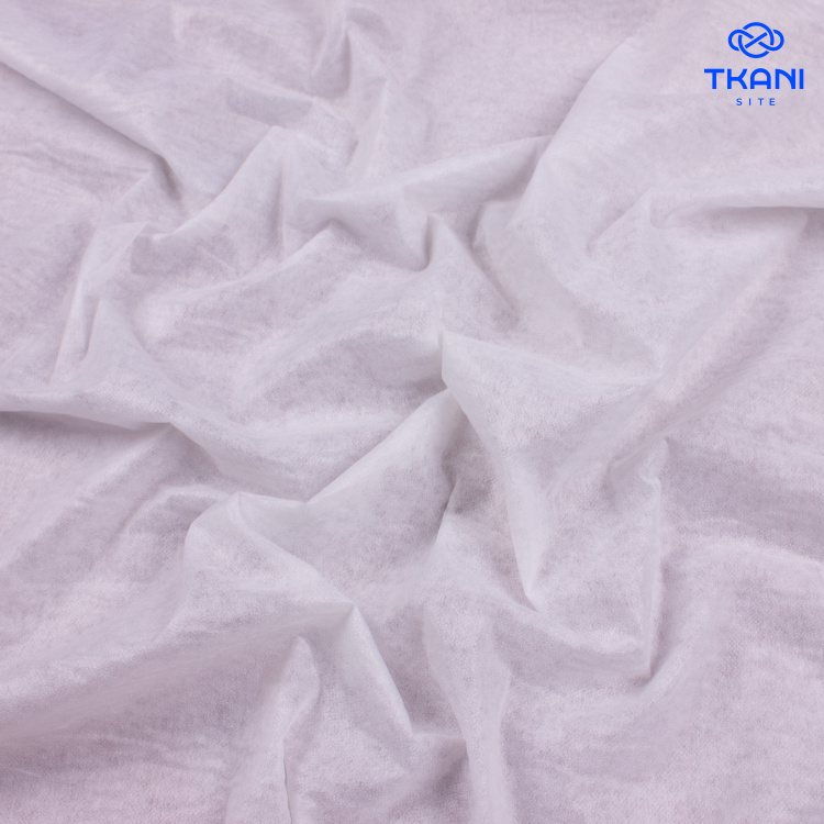 3751. Флизелин клеевой. Белый - фото 1