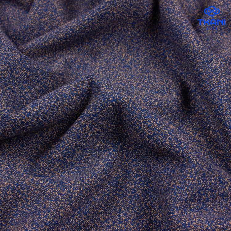 3753. Костюмная поливискоза. Букле - фото 1