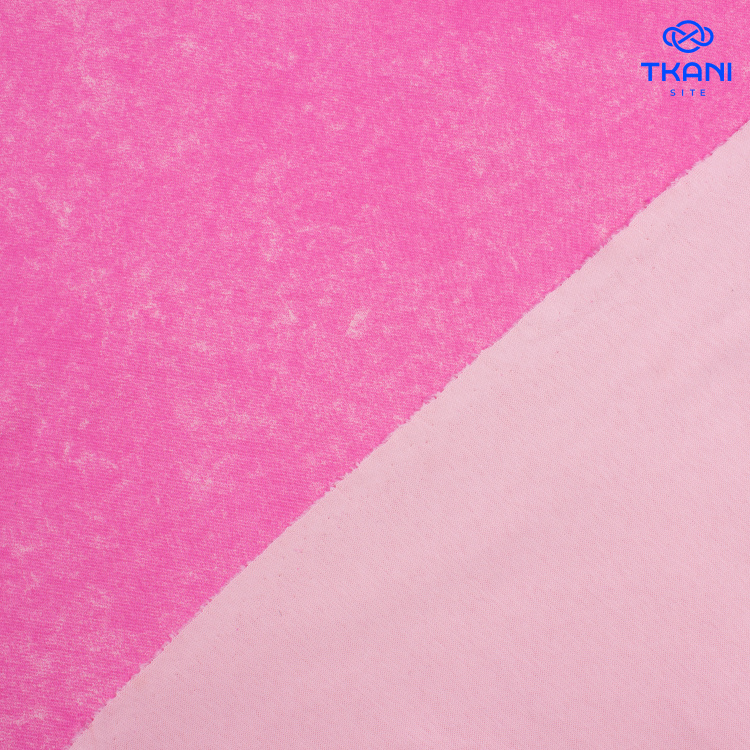 3759. Интерлок с эффектом велюра. Пенье. Тай-дай - фото 2