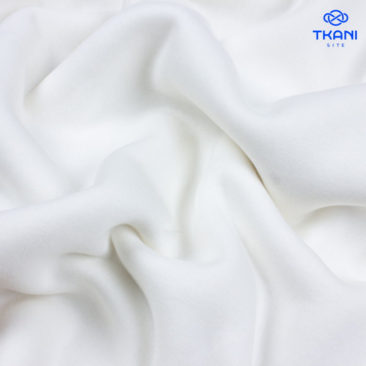 3763. Футер 3-х нитка. Петля. Милк - фото 1