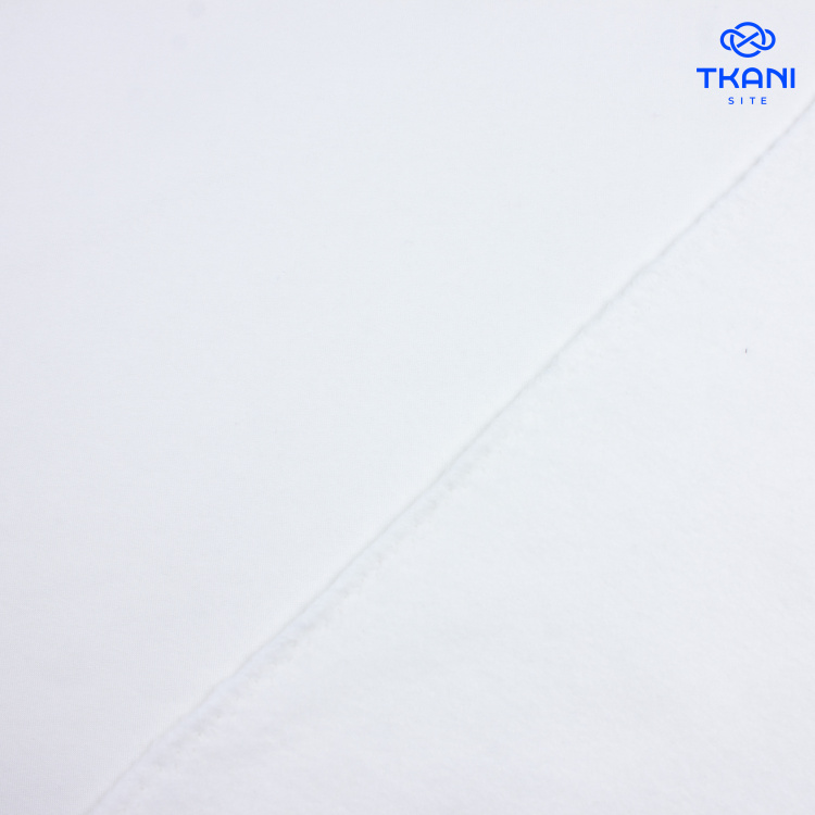 3763. Футер 3-х нитка. Петля. Милк - фото 2