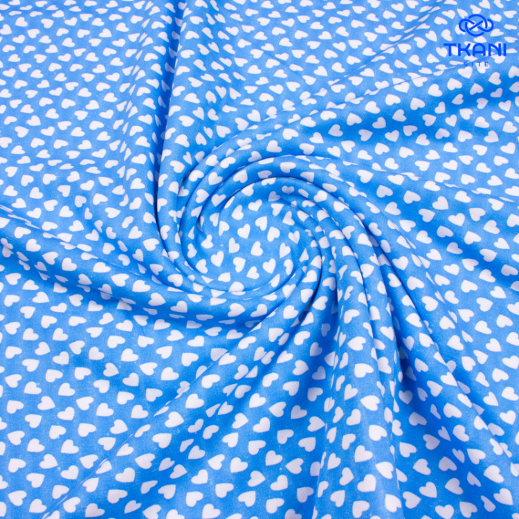 3775. Кулирная гладь. Чулок. Принт. Уценка!!!