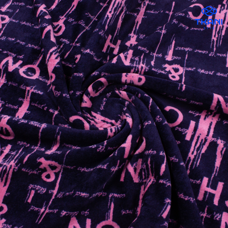 3779. Велюр хлопок. Принт - фото 2