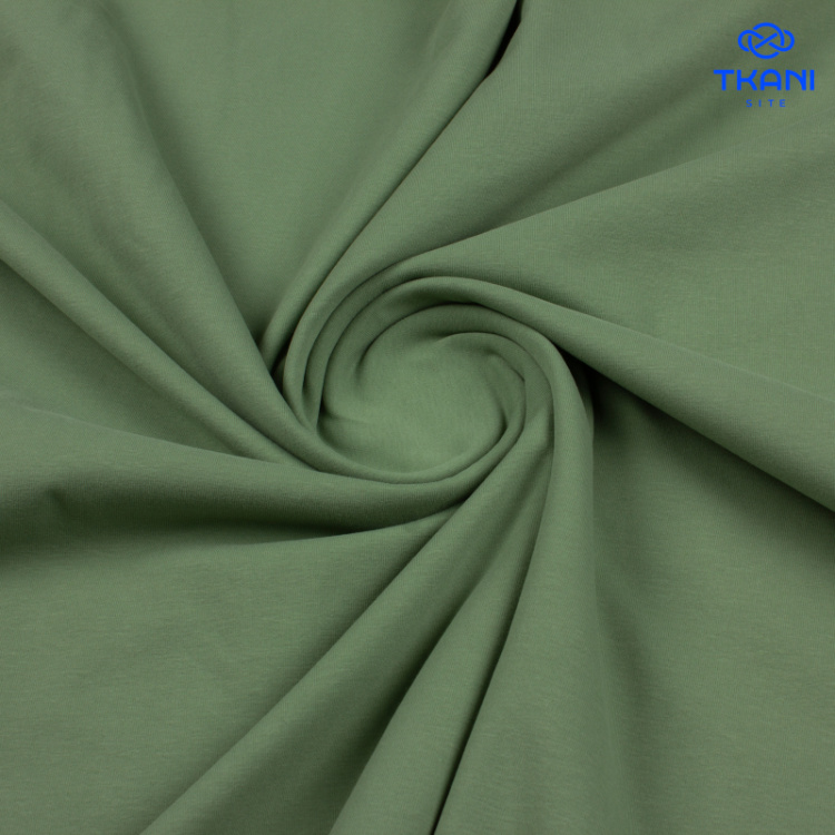 3784. Кулирная гладь. Компакт пенье. Эвкалипт