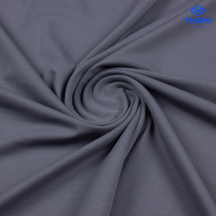 3786. Кулирная гладь. Компакт пенье. Серый