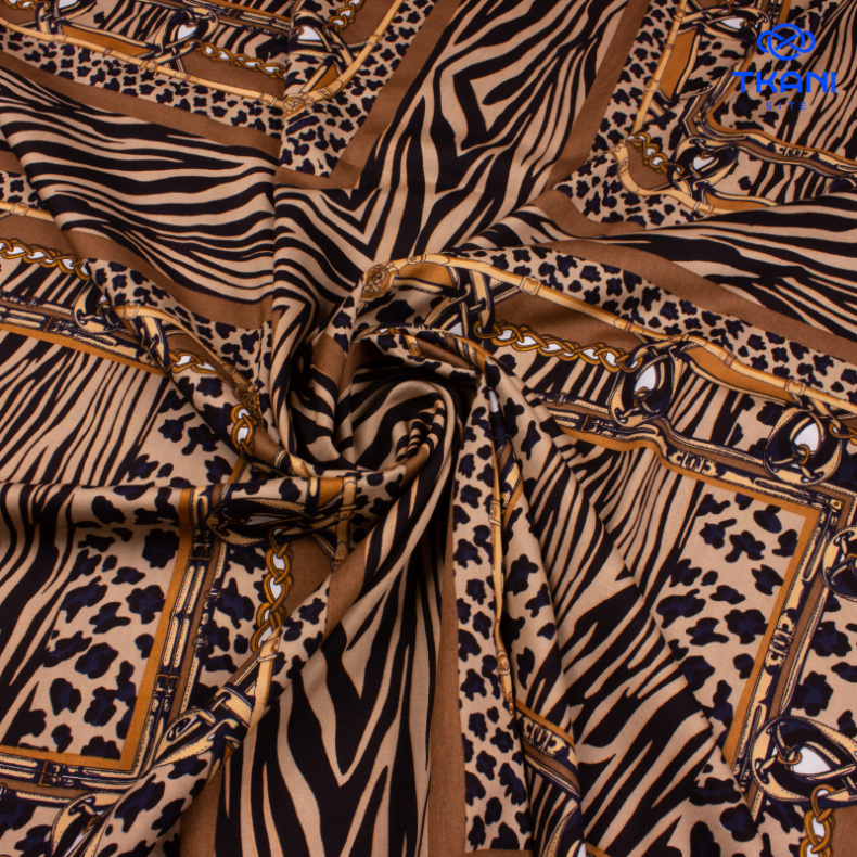 3797. Штапель. Вискоза. Принт от Tkani.site