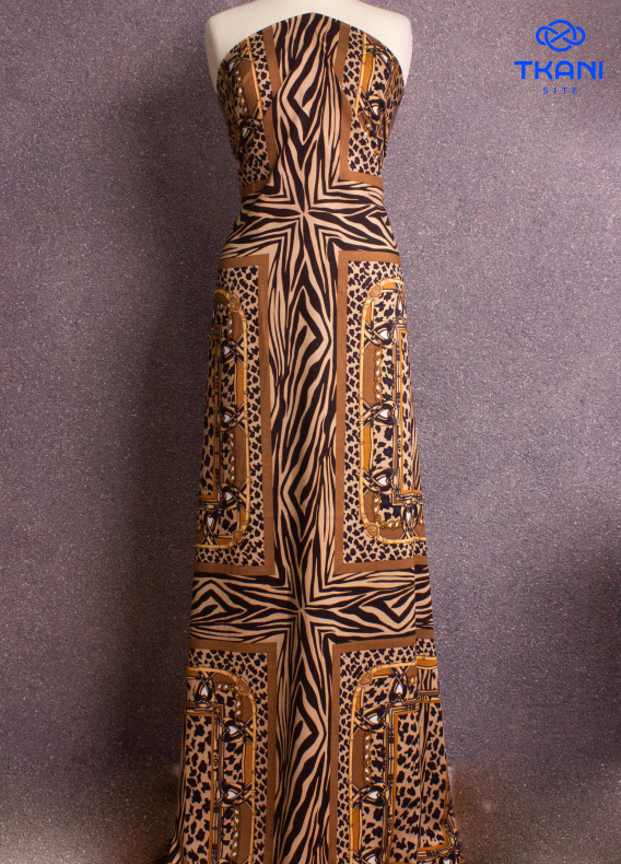 3797. Штапель. Вискоза. Принт от Tkani.site