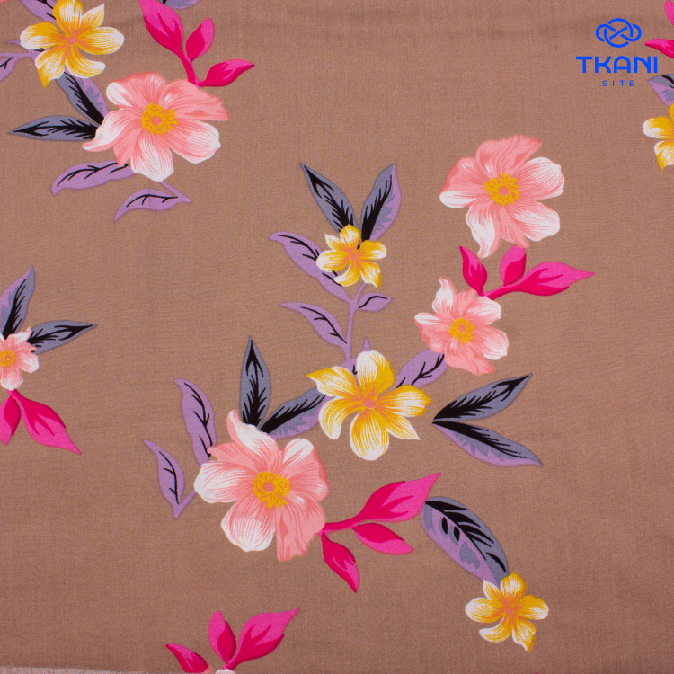 3798. Конкурс!!! Штапель. Вискоза. Принт - фото 1