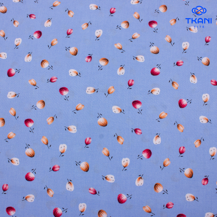 3792. Штапель. Вискоза. Принт - фото 1