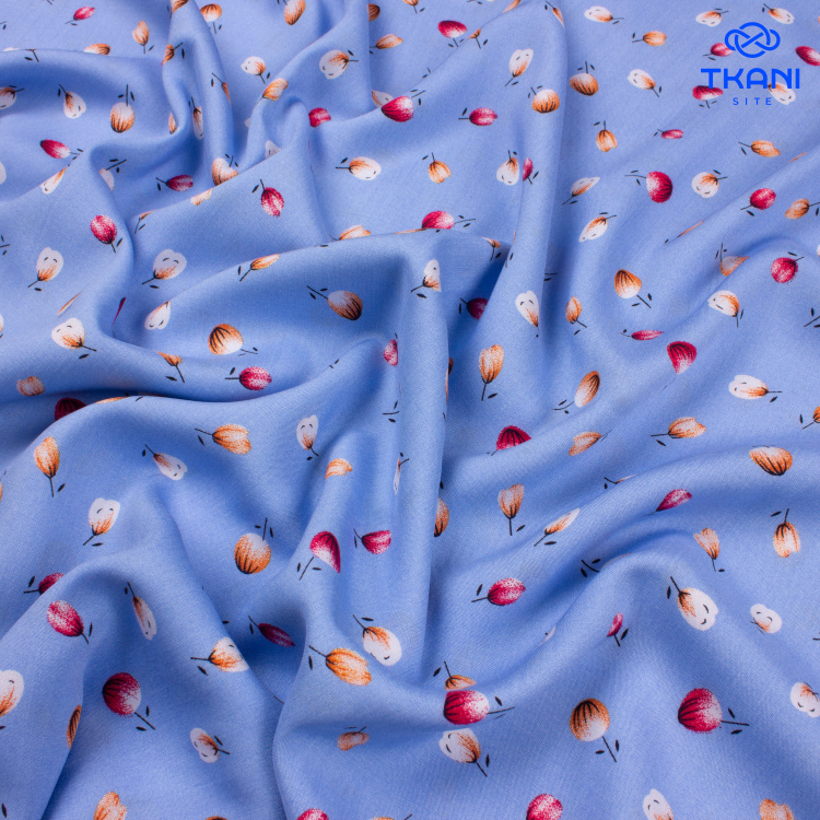 3792. Штапель. Вискоза. Принт - фото 2