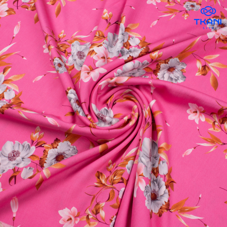 3793. Штапель. Вискоза. Принт от Tkani.site