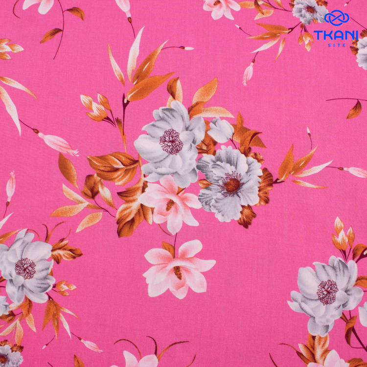 3793. Штапель. Вискоза. Принт - фото 1