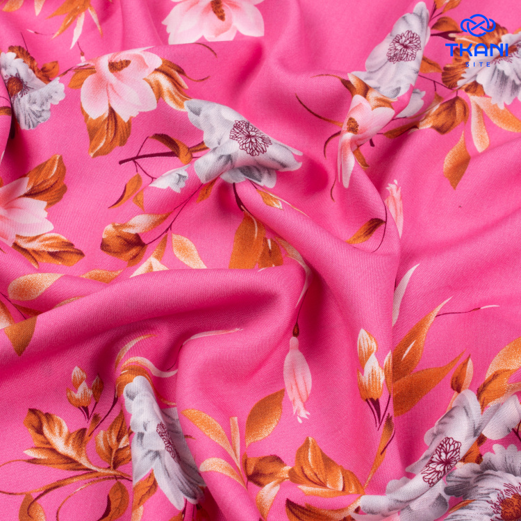 3793. Штапель. Вискоза. Принт - фото 2