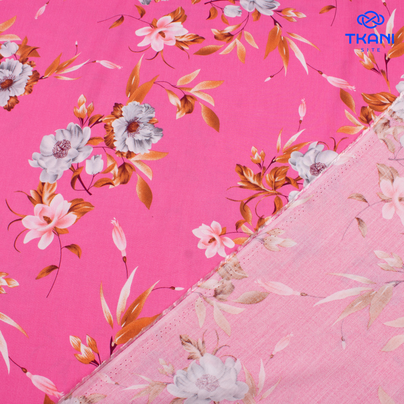 3793. Штапель. Вискоза. Принт от Tkani.site