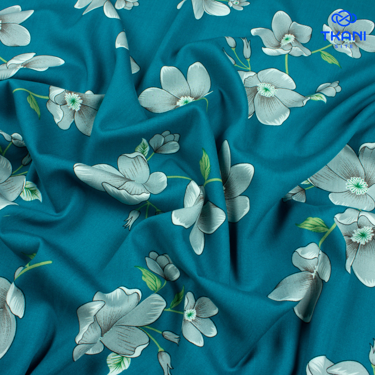 3794. Штапель. Вискоза. Принт - фото 2