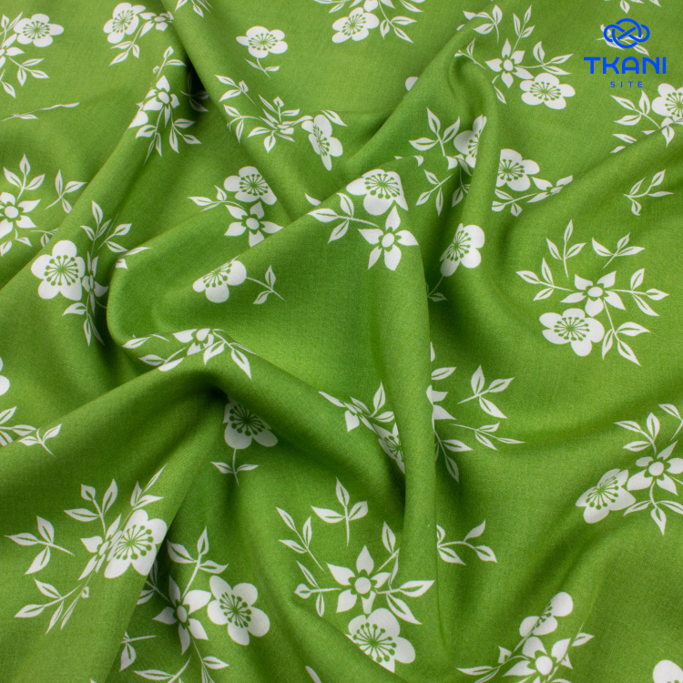 3795. Штапель. Вискоза. Принт - фото 2