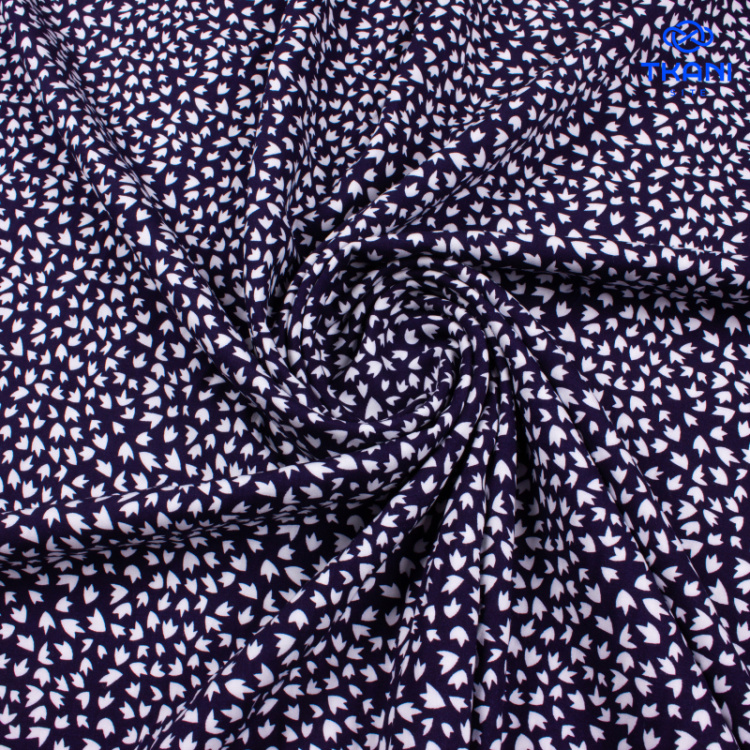 3803. Штапель. Вискоза. Принт