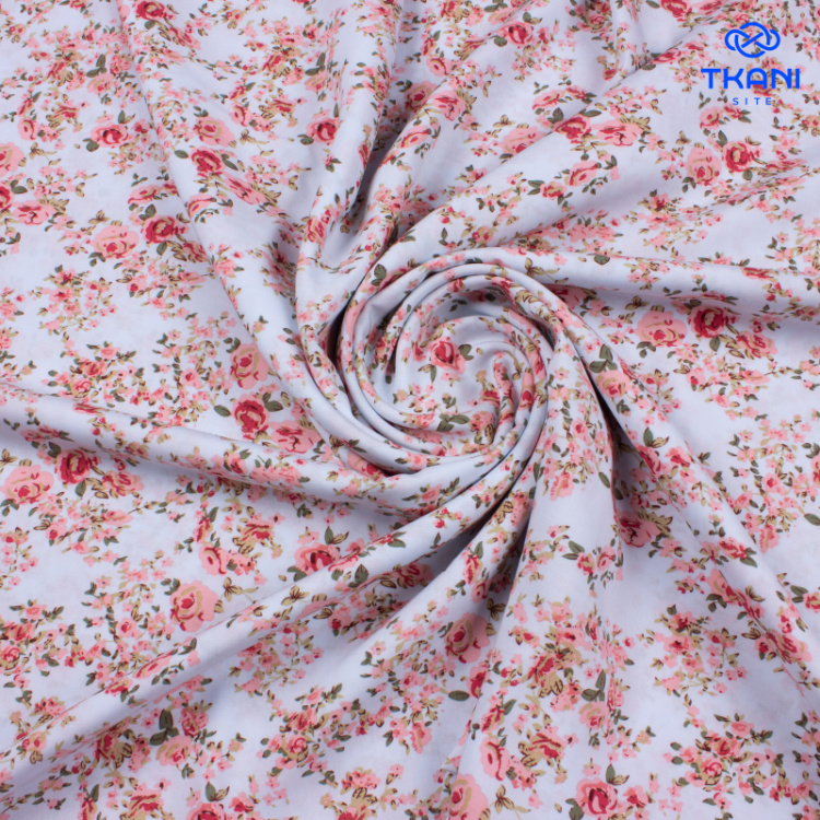 3804. Штапель. Вискоза. Принт