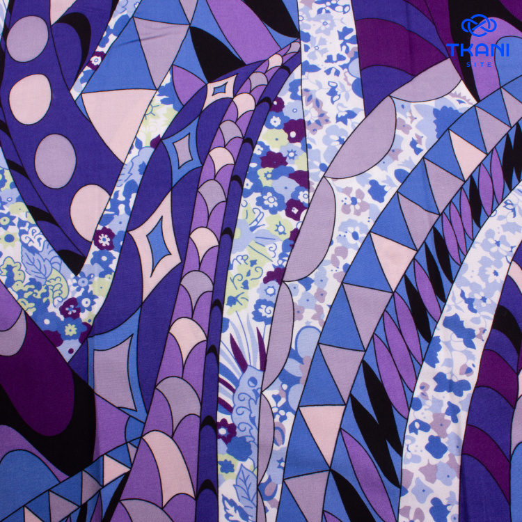 3806. Конкурс!!! Штапель. Вискоза. Принт - фото 1