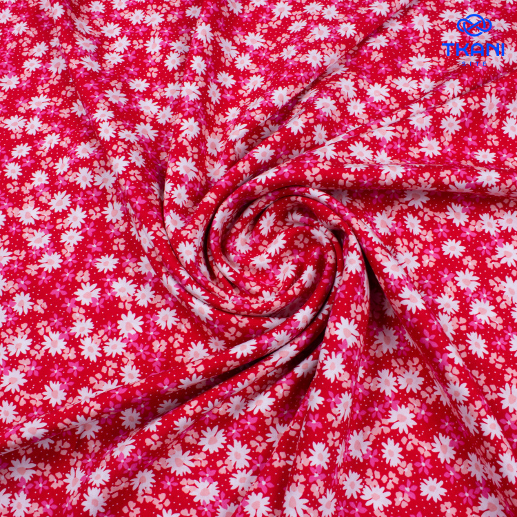 3807. Штапель. Вискоза. Принт - фото 2