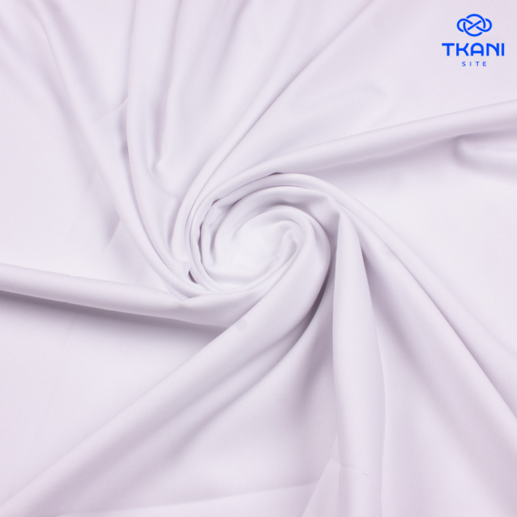 3808. Вискоза твил. Белый