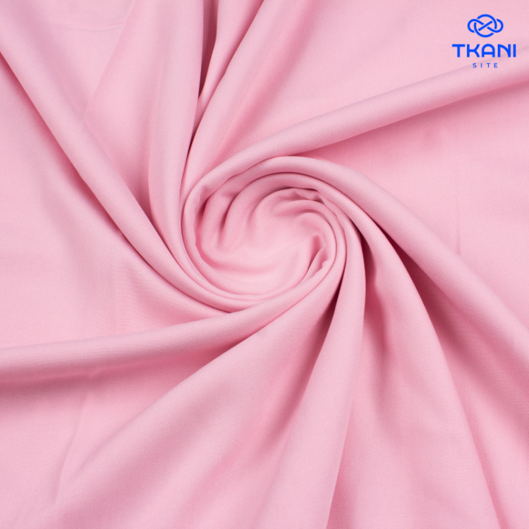 3811. Вискоза твил. Нежно-розовый